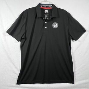 Volvo Polo Shirt Black Official‎ Merchandise Large Recycled Polyester Automotive